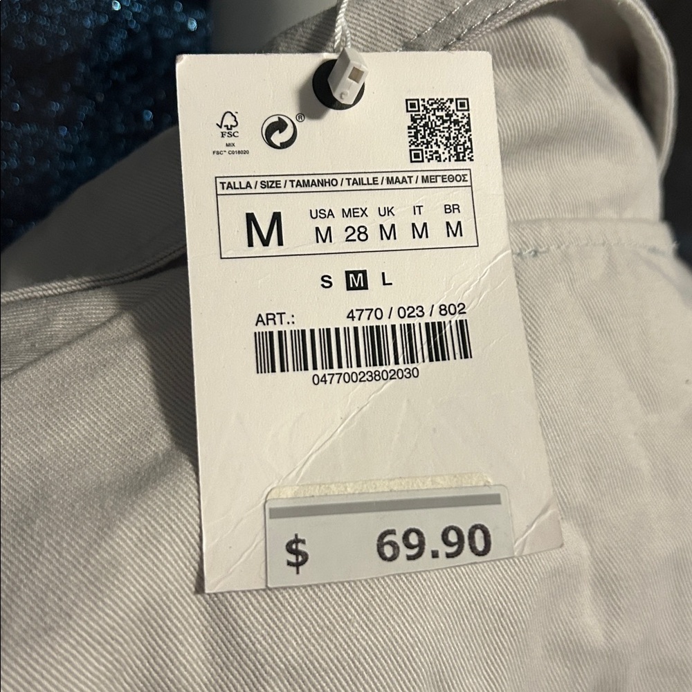 Zara Light Gray Jumpsuit - Picture 7 of 7